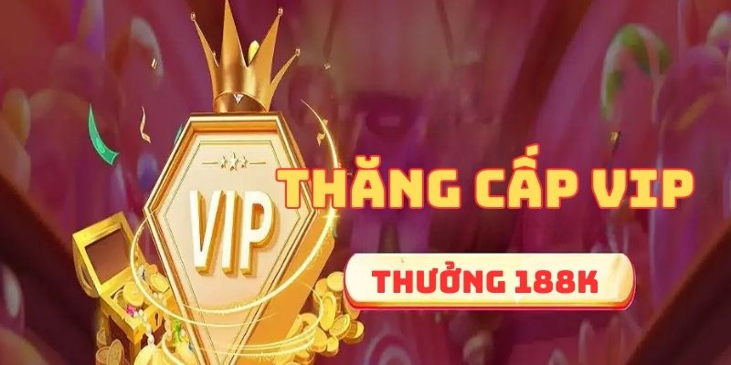 thăng cấp vip thưởng 188k